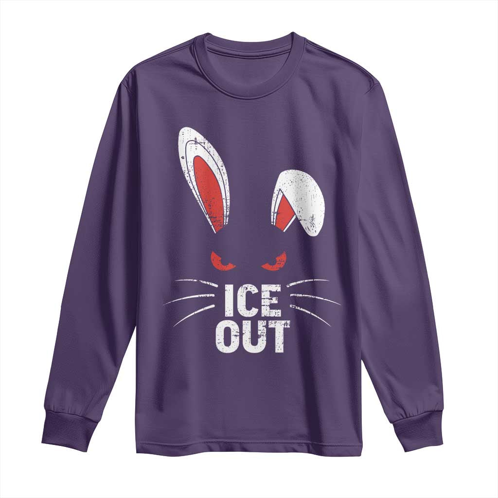 Bunny Ice Out Long Sleeve Shirt Resist FDT Anti Immigration Enforcement