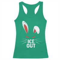 Bunny Ice Out Racerback Tank Top Resist FDT Anti Immigration Enforcement