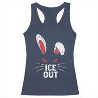 Bunny Ice Out Racerback Tank Top Resist FDT Anti Immigration Enforcement