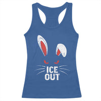 Bunny Ice Out Racerback Tank Top Resist FDT Anti Immigration Enforcement