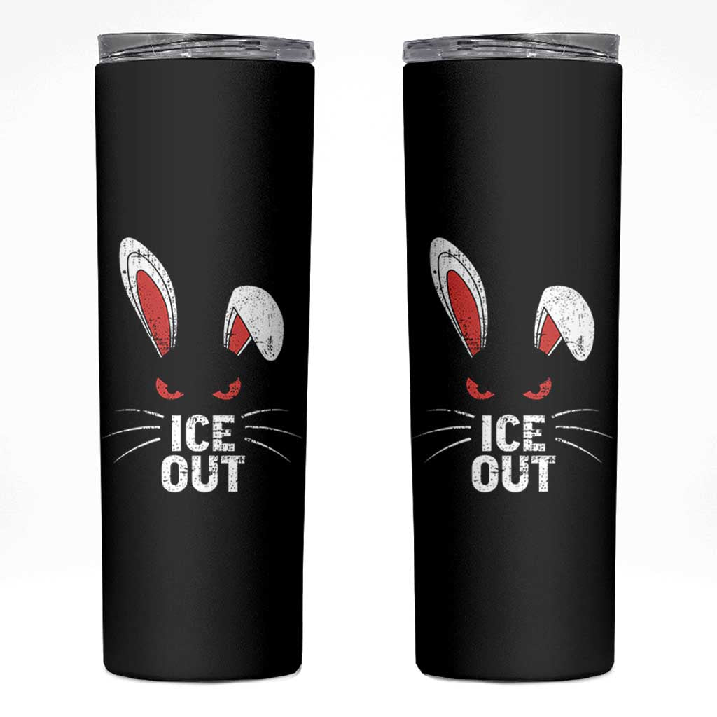 Bunny Ice Out Skinny Tumbler Resist FDT Anti Immigration Enforcement