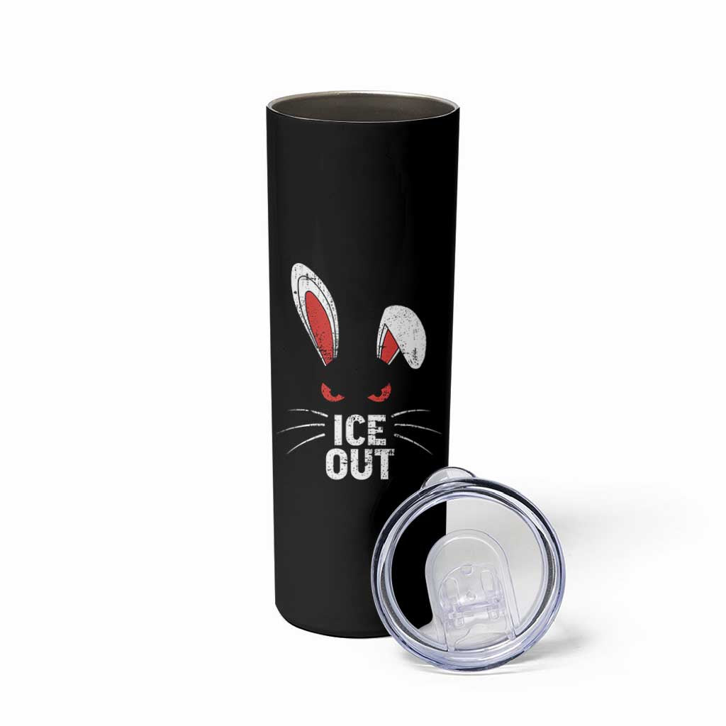 Bunny Ice Out Skinny Tumbler Resist FDT Anti Immigration Enforcement