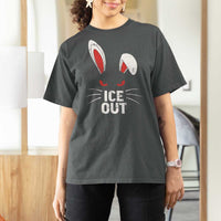 Bunny Ice Out T Shirt For Women Resist FDT Anti Immigration Enforcement