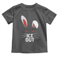 Bunny Ice Out Toddler T Shirt Resist FDT Anti Immigration Enforcement