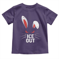Bunny Ice Out Toddler T Shirt Resist FDT Anti Immigration Enforcement