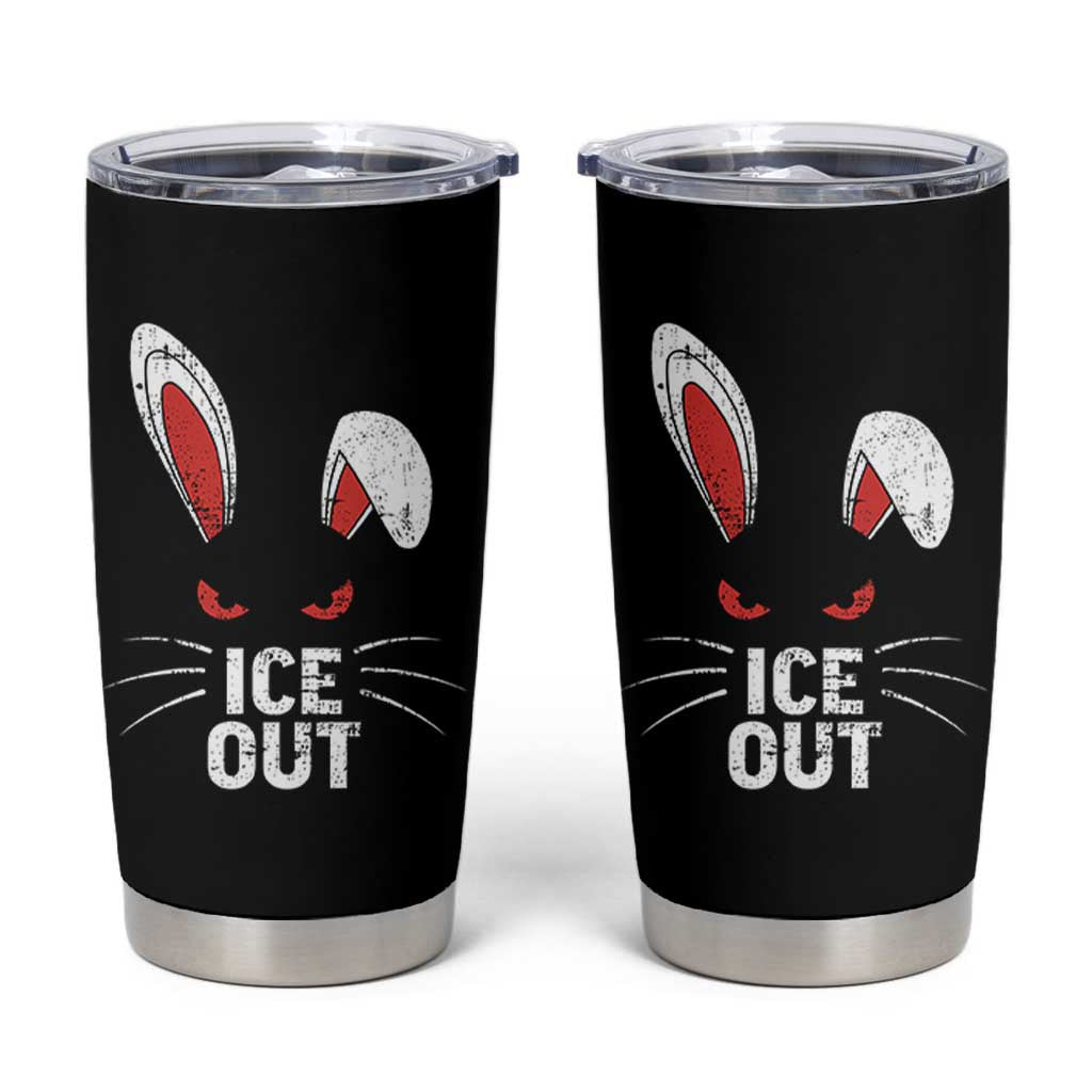 Bunny Ice Out Tumbler Cup Resist FDT Anti Immigration Enforcement