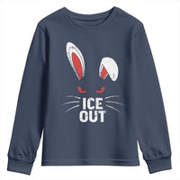 Bunny Ice Out Youth Sweatshirt Resist FDT Anti Immigration Enforcement
