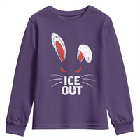 Bunny Ice Out Youth Sweatshirt Resist FDT Anti Immigration Enforcement