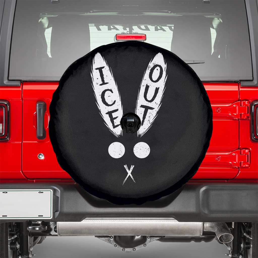 Bunny Bad Ice Out Spare Tire Cover Rabbit FDT Anti Immigration Enforcement