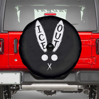 Bunny Bad Ice Out Spare Tire Cover Rabbit FDT Anti Immigration Enforcement