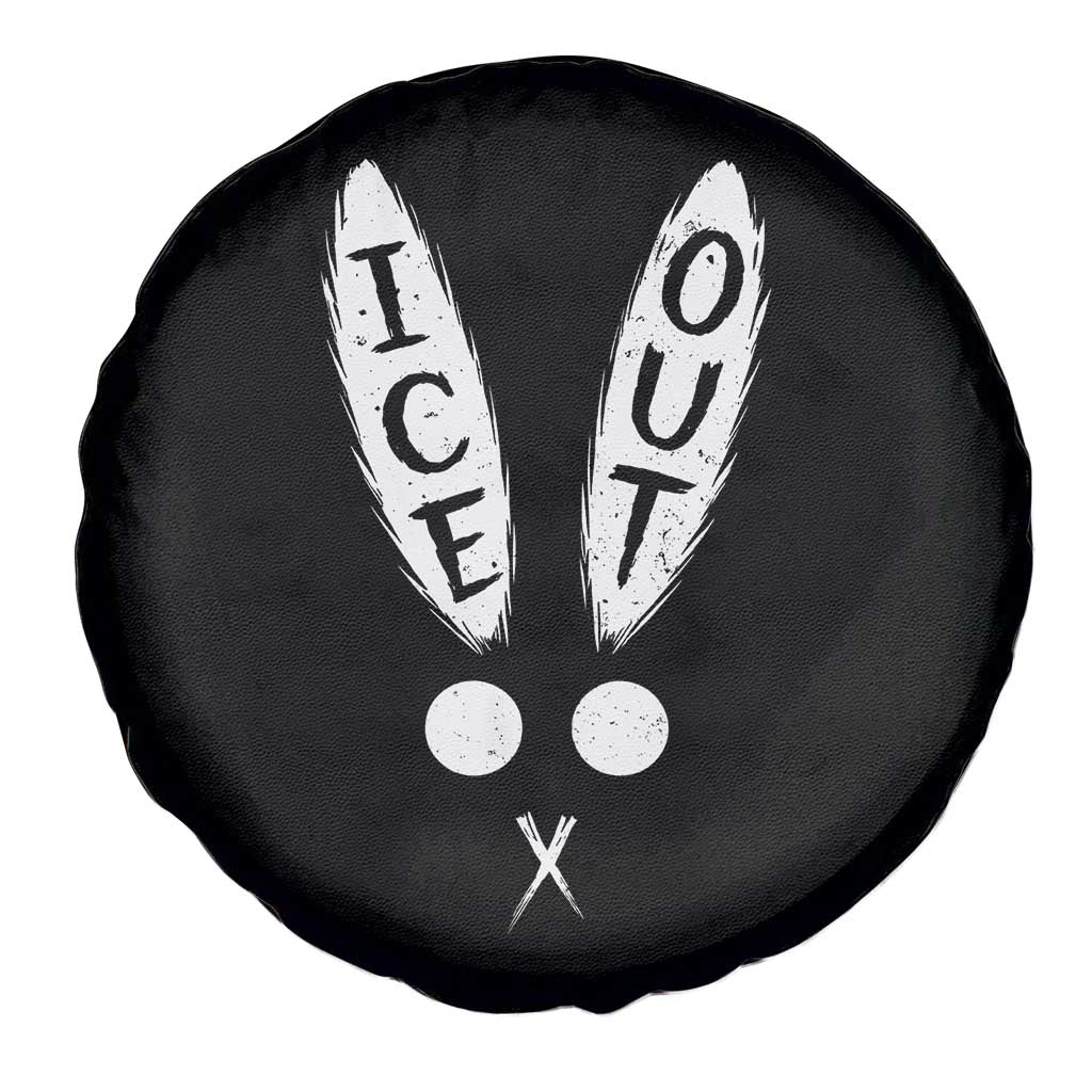 Bunny Bad Ice Out Spare Tire Cover Rabbit FDT Anti Immigration Enforcement