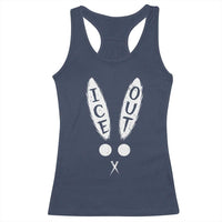 Bunny Bad Ice Out Racerback Tank Top Rabbit FDT Anti Immigration Enforcement
