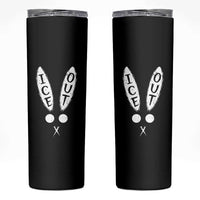 Bunny Bad Ice Out Skinny Tumbler Rabbit FDT Anti Immigration Enforcement