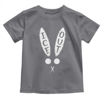 Bunny Bad Ice Out Toddler T Shirt Rabbit FDT Anti Immigration Enforcement