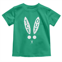Bunny Bad Ice Out Toddler T Shirt Rabbit FDT Anti Immigration Enforcement