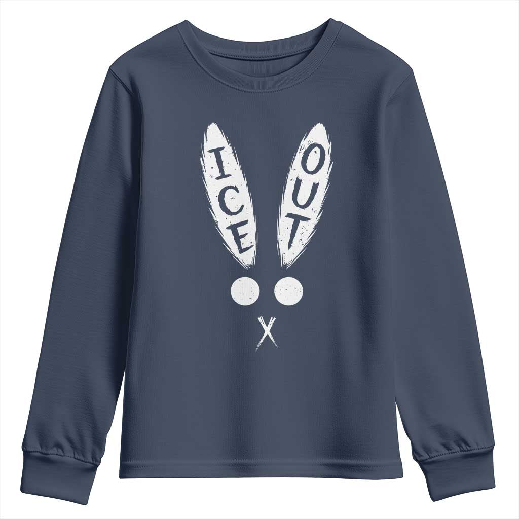 Bunny Bad Ice Out Youth Sweatshirt Rabbit FDT Anti Immigration Enforcement