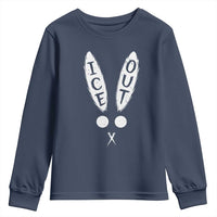 Bunny Bad Ice Out Youth Sweatshirt Rabbit FDT Anti Immigration Enforcement