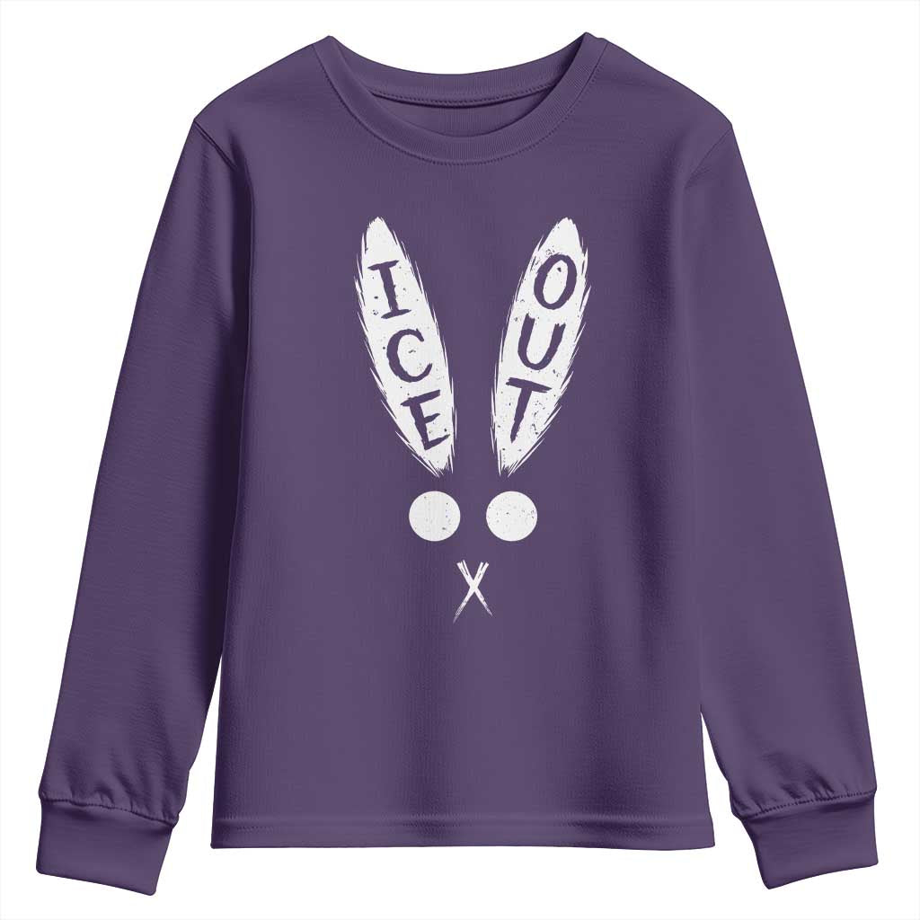 Bunny Bad Ice Out Youth Sweatshirt Rabbit FDT Anti Immigration Enforcement