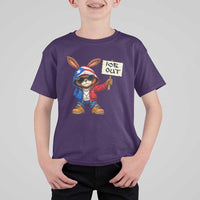 Bunny Ice Out T Shirt For Kid Protest Equality Puerto Rican Flag Hoodie