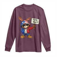Bunny Ice Out Long Sleeve Shirt Protest Equality Puerto Rican Flag Hoodie