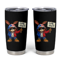 Bunny Ice Out Tumbler Cup Protest Equality Puerto Rican Flag Hoodie