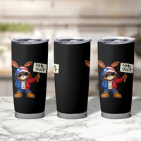 Bunny Ice Out Tumbler Cup Protest Equality Puerto Rican Flag Hoodie
