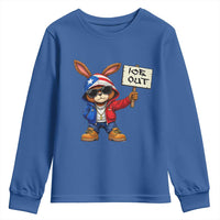 Bunny Ice Out Youth Sweatshirt Protest Equality Puerto Rican Flag Hoodie