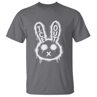 Cool Bunny Ice Out T Shirt Graffiti Style Rabbit FDT Anti Immigration Enforcement