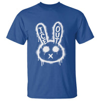 Cool Bunny Ice Out T Shirt Graffiti Style Rabbit FDT Anti Immigration Enforcement