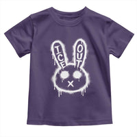 Cool Bunny Ice Out Toddler T Shirt Graffiti Style Rabbit FDT Anti Immigration Enforcement