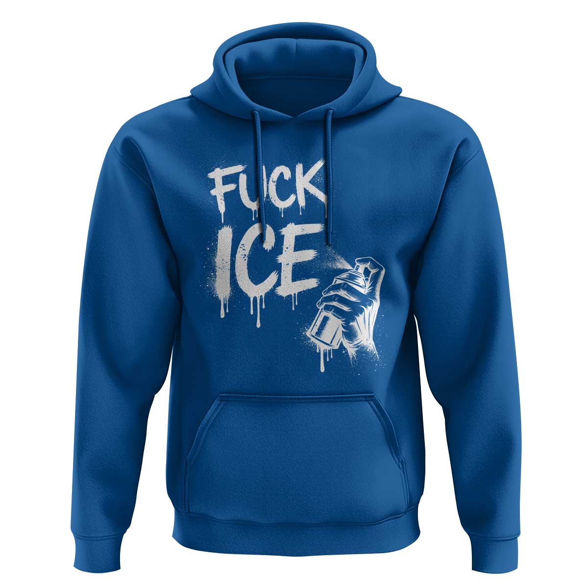 Fck Ice Hoodie Vintage Graffiti No Human is Illegal
