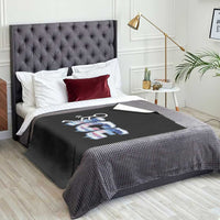 Fck Ice Throw Blanket Sarcastic Immigration Protest