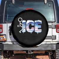 Fck Ice Spare Tire Cover Sarcastic Immigration Protest