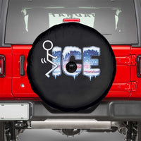 Fck Ice Spare Tire Cover Sarcastic Immigration Protest