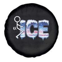 Fck Ice Spare Tire Cover Sarcastic Immigration Protest