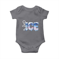 Fck Ice Baby Onesie Sarcastic Immigration Protest