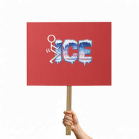Fck Ice Protest Sign Sarcastic Immigration Protest