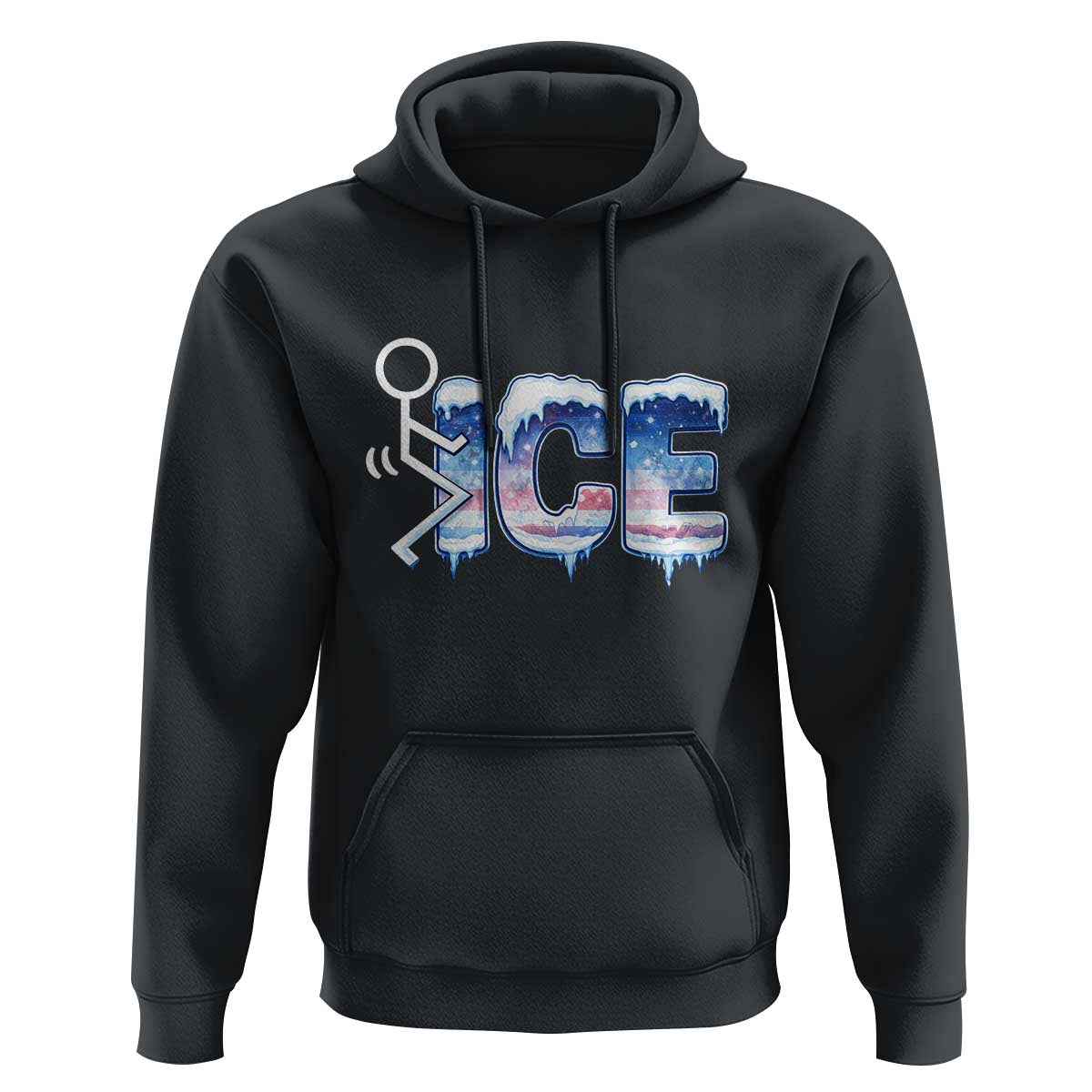 Fck Ice Hoodie Sarcastic Immigration Protest