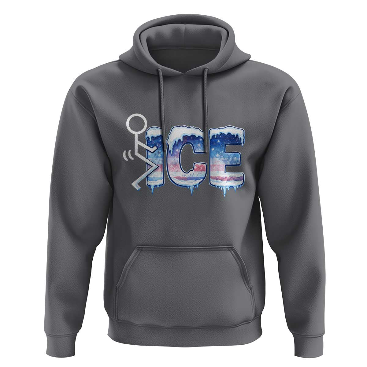 Fck Ice Hoodie Sarcastic Immigration Protest