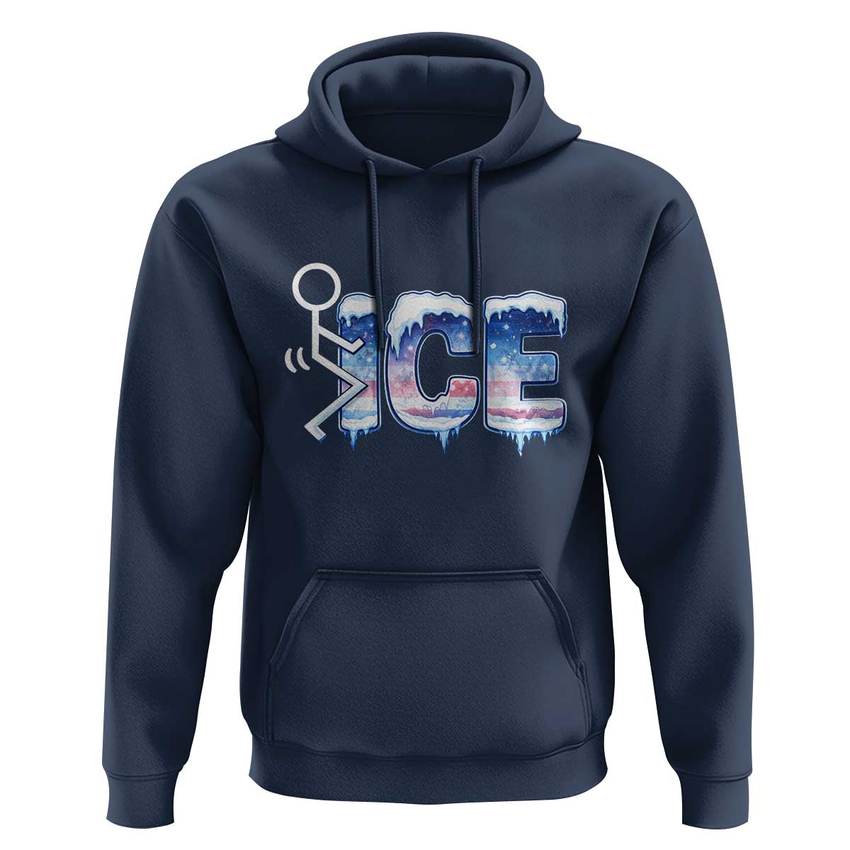 Fck Ice Hoodie Sarcastic Immigration Protest