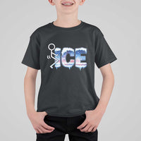 Fck Ice T Shirt For Kid Sarcastic Immigration Protest