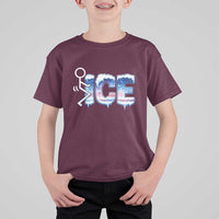 Fck Ice T Shirt For Kid Sarcastic Immigration Protest