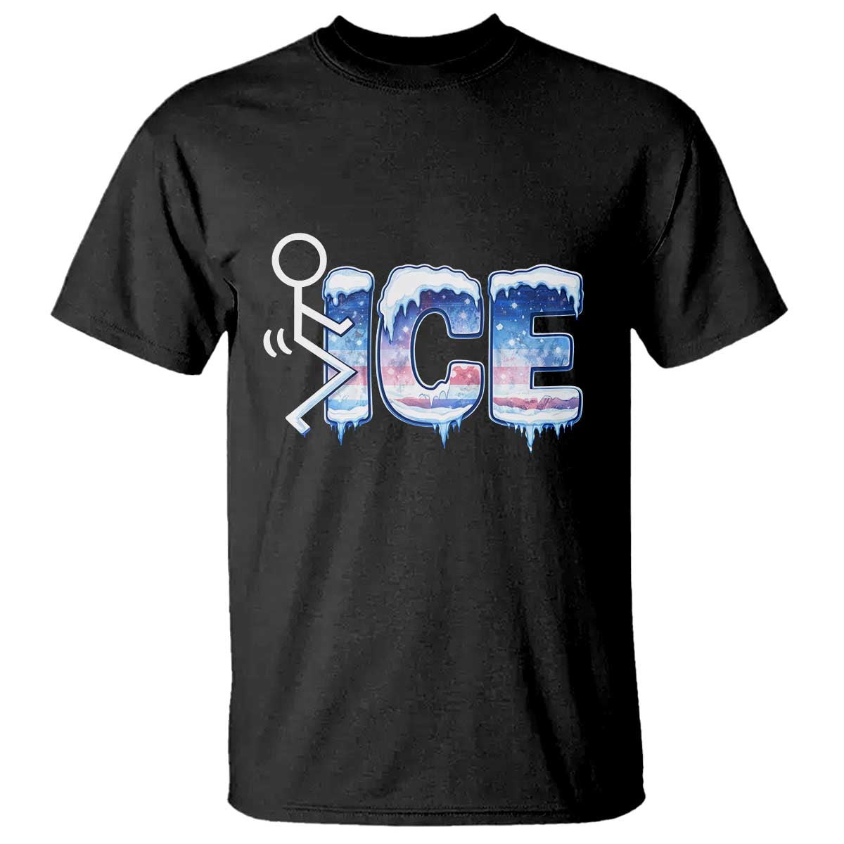 Fck Ice T Shirt Sarcastic Immigration Protest
