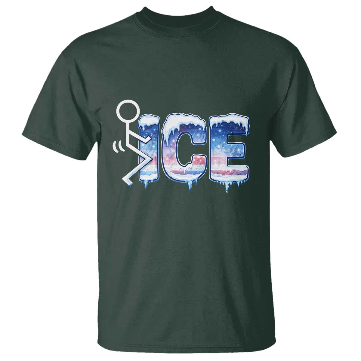 Fck Ice T Shirt Sarcastic Immigration Protest
