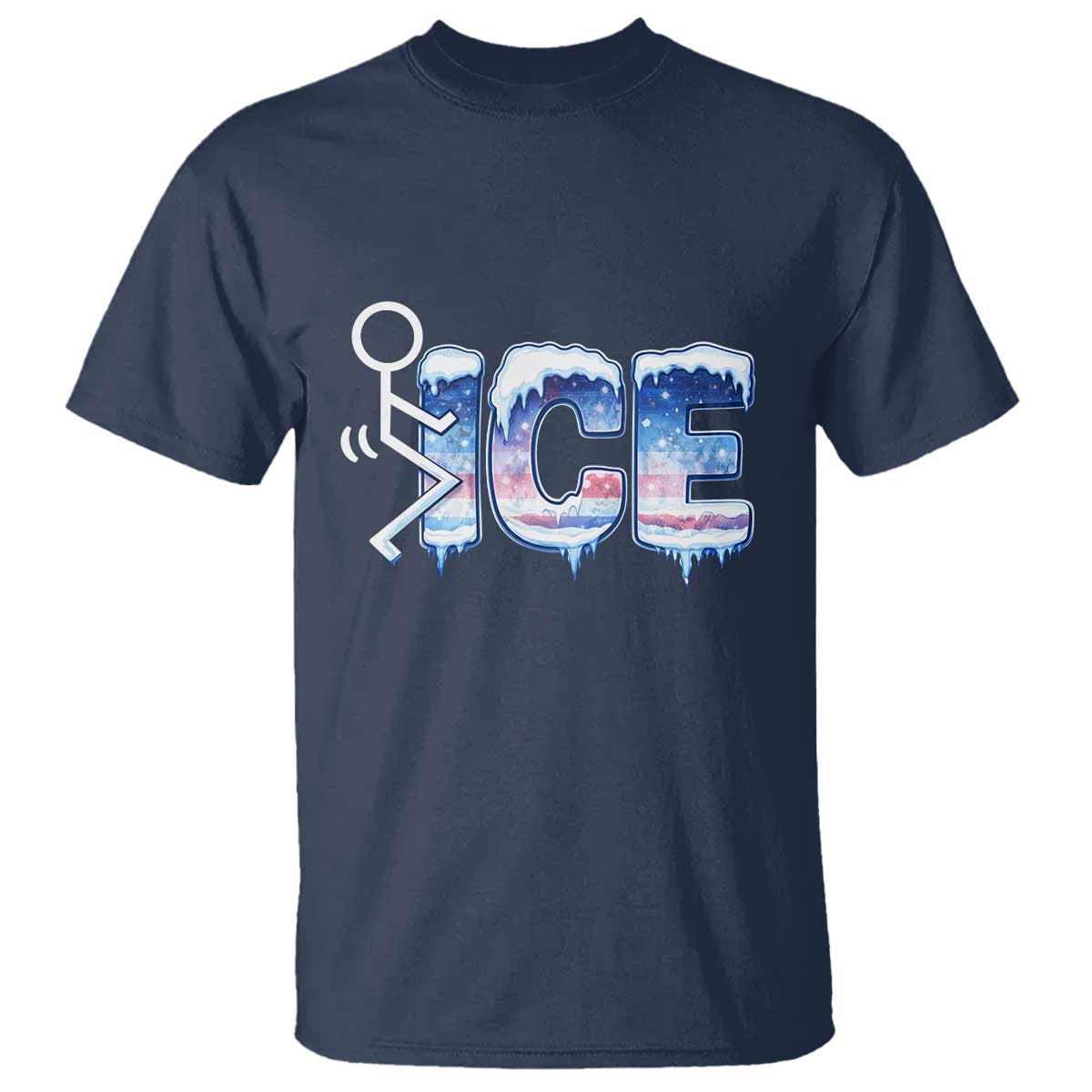 Fck Ice T Shirt Sarcastic Immigration Protest