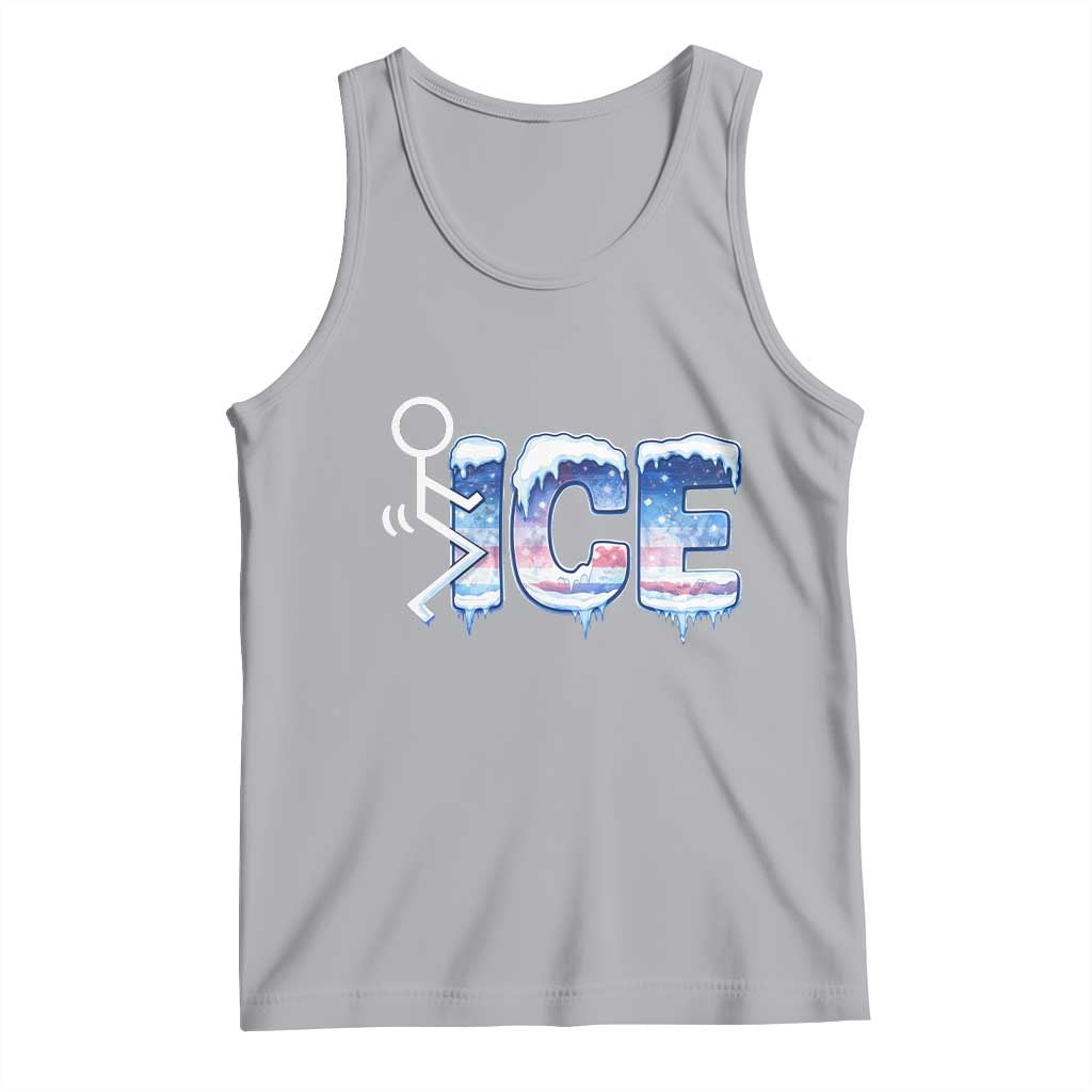 Fck Ice Tank Top Sarcastic Immigration Protest