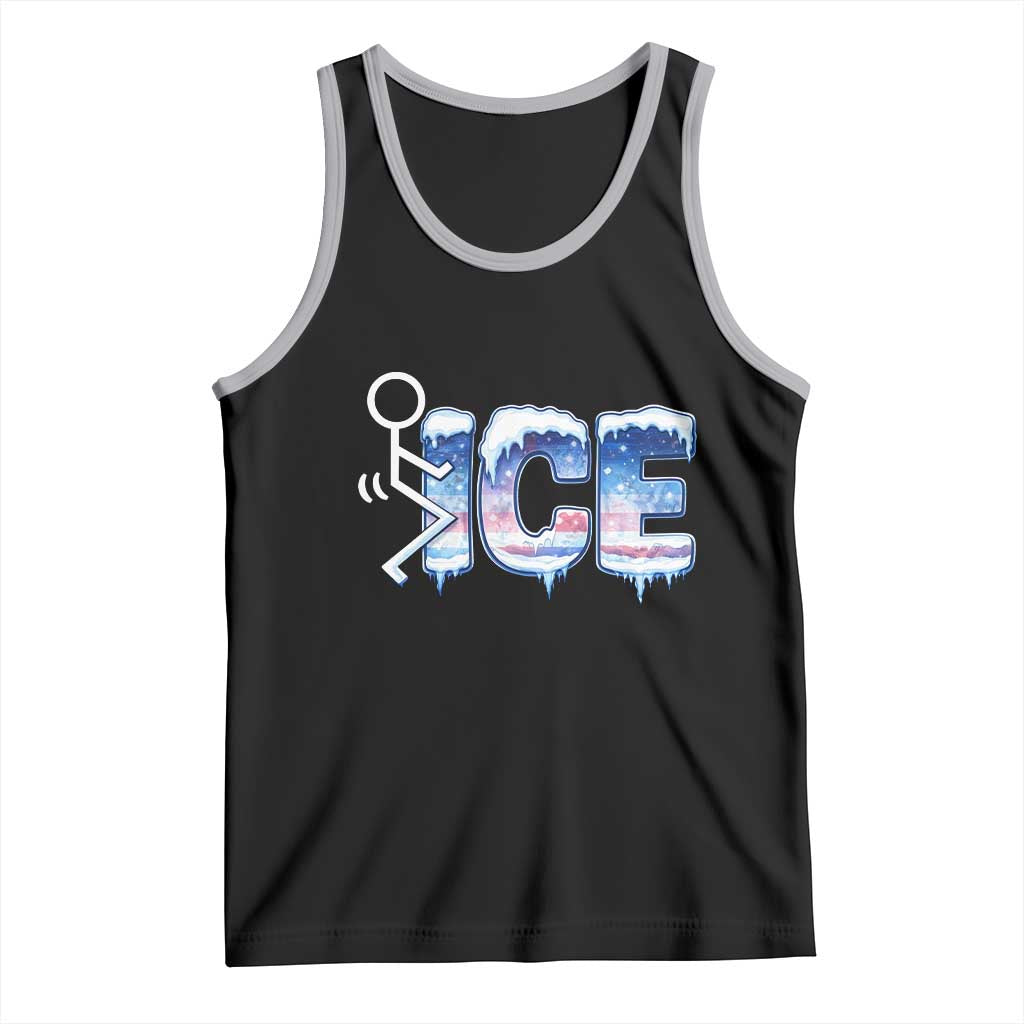 Fck Ice Tank Top Sarcastic Immigration Protest