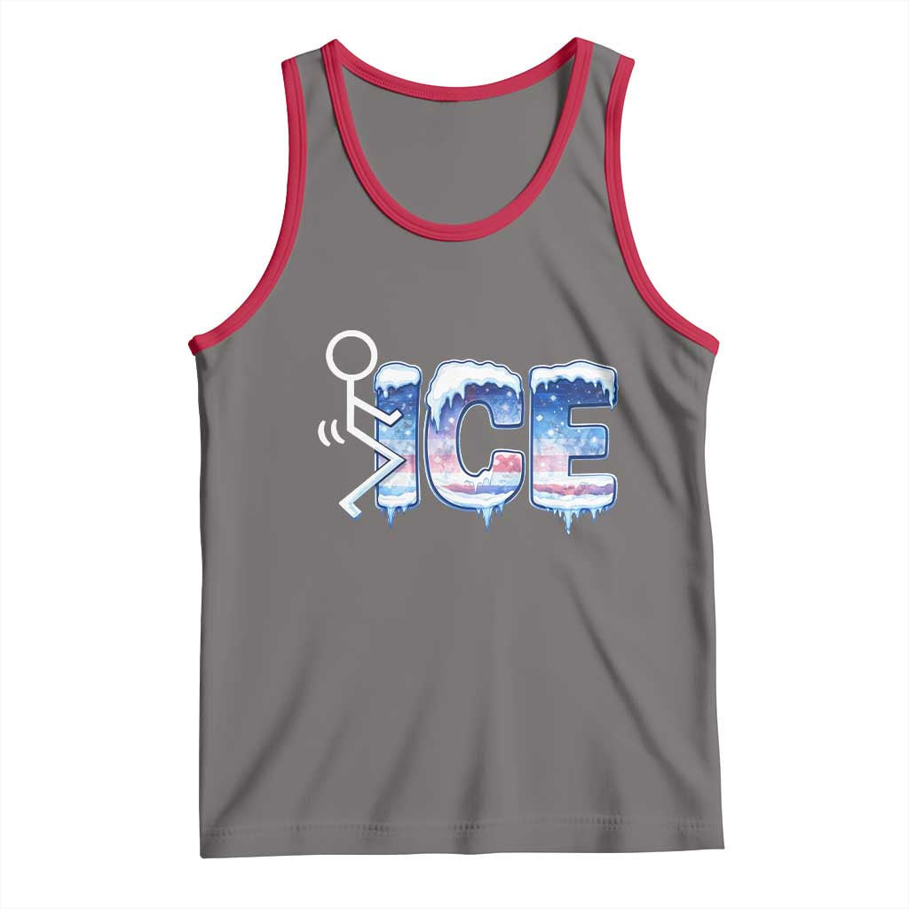 Fck Ice Tank Top Sarcastic Immigration Protest