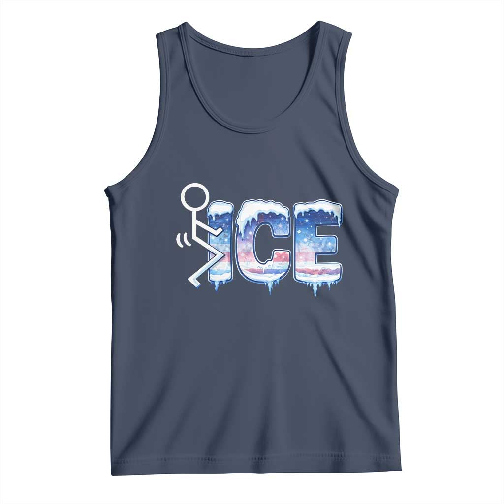 Fck Ice Tank Top Sarcastic Immigration Protest