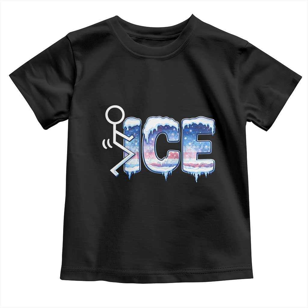 Fck Ice Toddler T Shirt Sarcastic Immigration Protest
